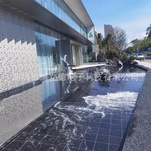 推浪潮汐噴泉人工造浪水景景觀工程造浪水景園林景觀安裝工廠戶外